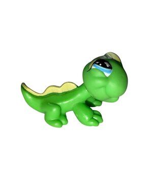 Hasbro Littlest Pet Store Green Iguana-#651-GUC